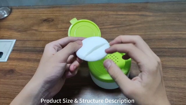 Amazon.com: 1Pcs Empty Refillable Baby Talcum Powder Box with